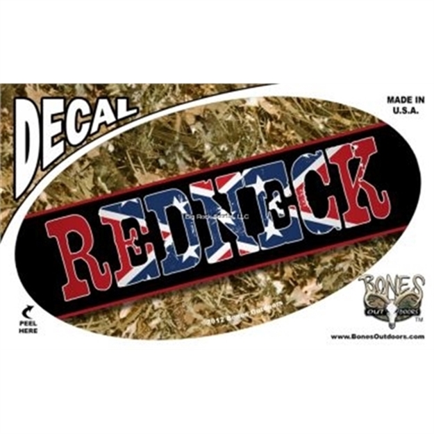 Picture of Bones Oval Decal, Redneck