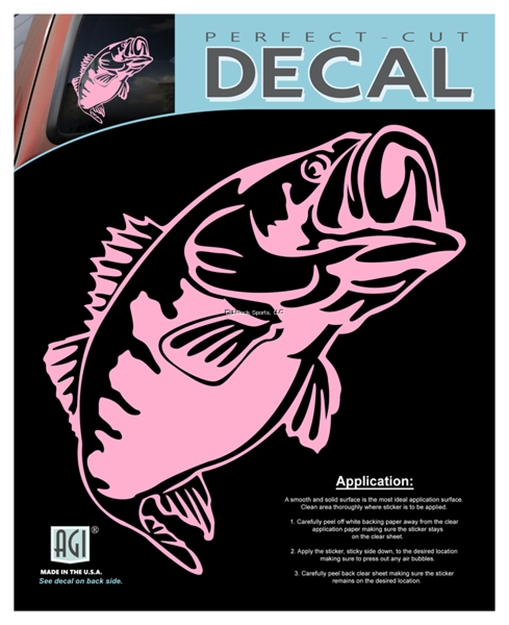 Picture of Bones Standard Plotted Decal-Bass/Pink