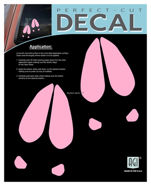 Picture of Bones Standard Plotted Decal-Buck Tracks/Pink