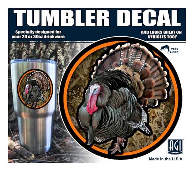 Picture of Bones Turkey Tumbler Decal