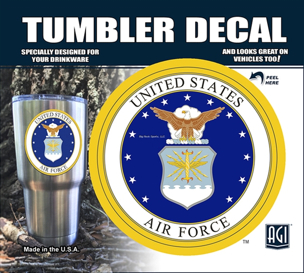 Picture of Bones US Air Force Emblem Tumbler Decal