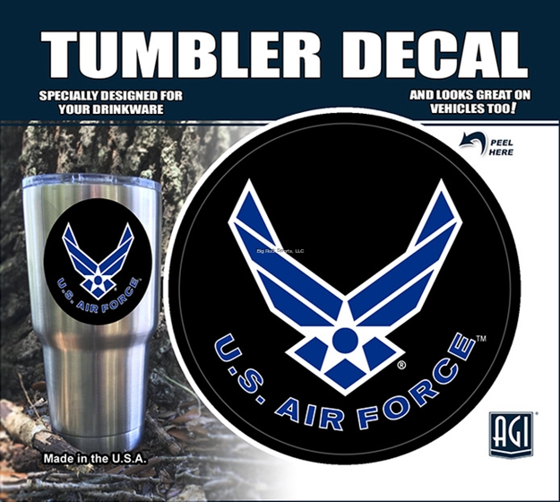 Picture of Bones US Air Force Logo Tumbler Decal