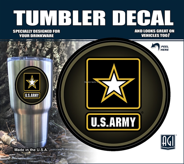 Picture of Bones US Army Logo Tumbler Decal