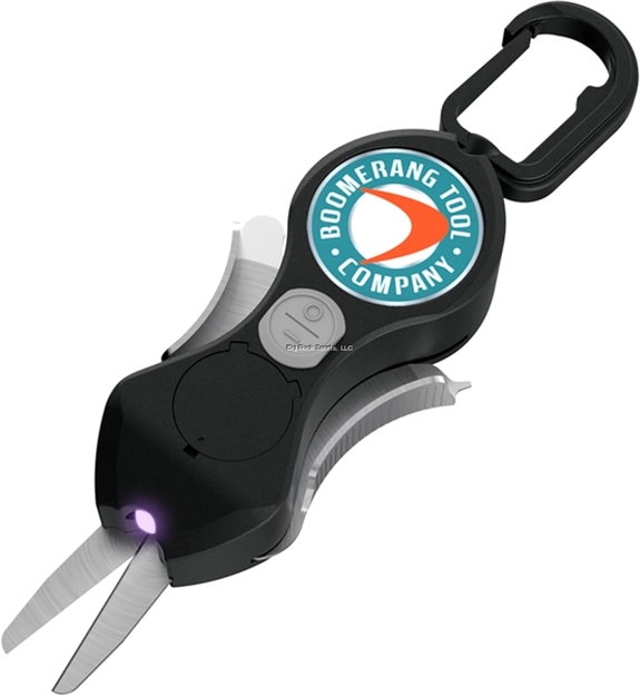 Picture of Boomerang Super Snip Long Blade Retractable Trimmer, With UV Light & Hook Eye Cleaner