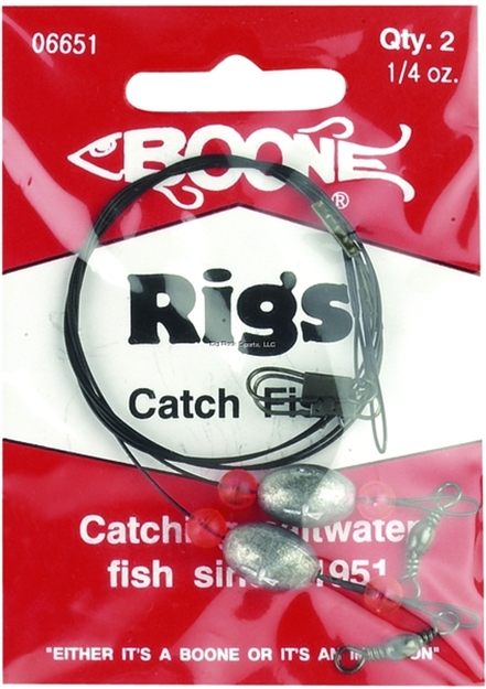 Picture of Boone Bait Co. 2Pk Egg Rig 1/4Oz