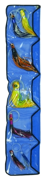 Picture of Boone Bait Co. 5 Pocket Lure Bag, Blue