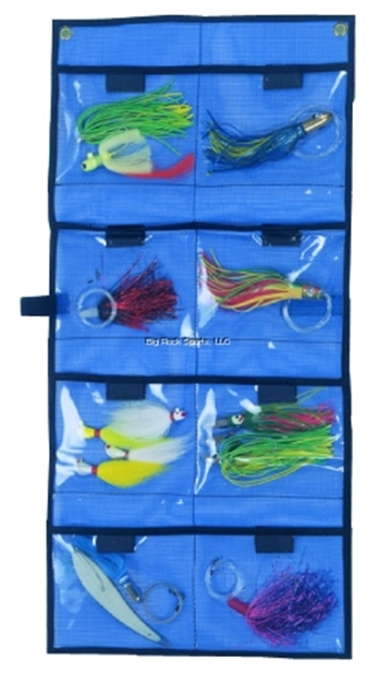 Picture of Boone Bait Co. 8 Pocket Lure Bag, Blue