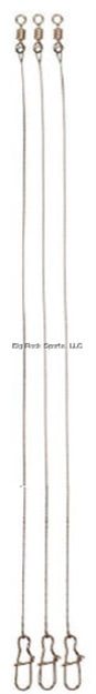 Picture of Boone Bait Co. 9" 30Lb Test Tungsten Leaders 3 Pack