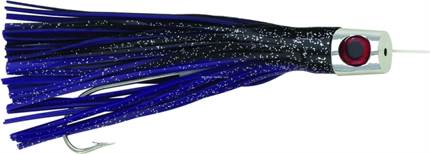 Picture of Boone Bait Co. All Eye Rigged Trolling Lure, 6 1/2", 6/0 Hook, Purple/Black