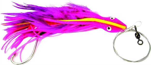 Picture of Boone Bait Co. Dolphin Rig Trolling Lure, 6 1/2", 2 Oz, Purple/Pink