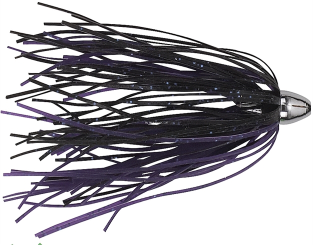 Picture of Boone Bait Co. Duster 3 Pk, Purple/Black/Blue Spkl, 2 1/2"--1/8 OZ