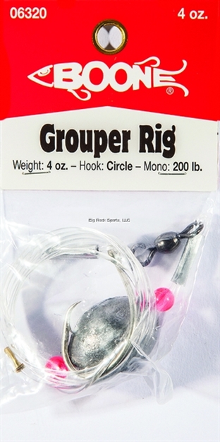 Picture of Boone Bait Co. Grouper Rigs 4Oz Sz12/0 Circle Hook 1Pk