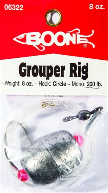 Picture of Boone Bait Co. Grouper Rigs 8Oz Sz12/0 Circle Hook 1Pk