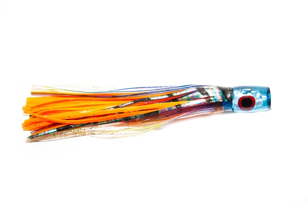 Picture of Boone Bait Co. Medium Mackjet Trolling Lure, 9 1/2", 4 Oz, Rainbow Orange
