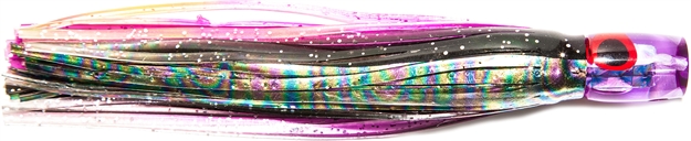 Picture of Boone Bait Co. Medium Mackjet Trolling Lure, 9 1/2", 4 Oz, Rainbow Purple