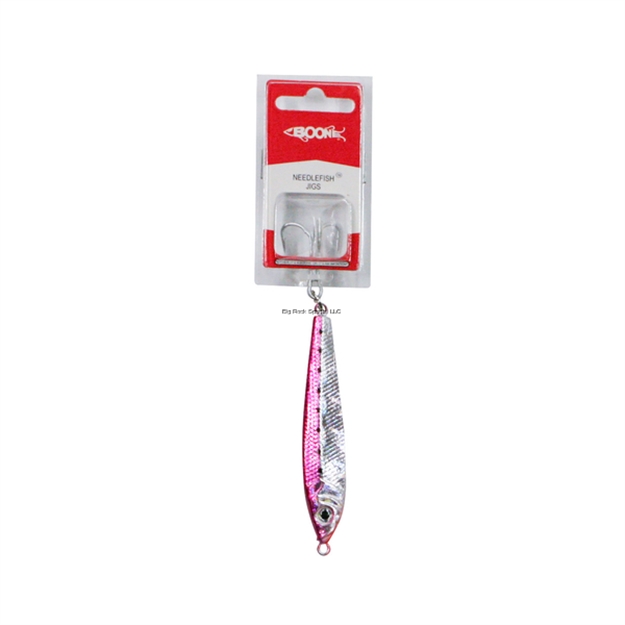 Picture of Boone Bait Co. Needlefish Jig, 3 Oz, Pink Silver