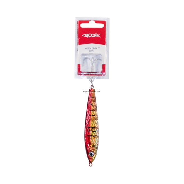 Picture of Boone Bait Co. Needlefish Jig, 4 OZ , Amber Silver