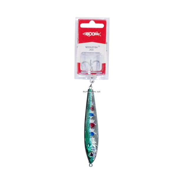 Picture of Boone Bait Co. Needlefish Jig, 4 OZ , Green Mackerel