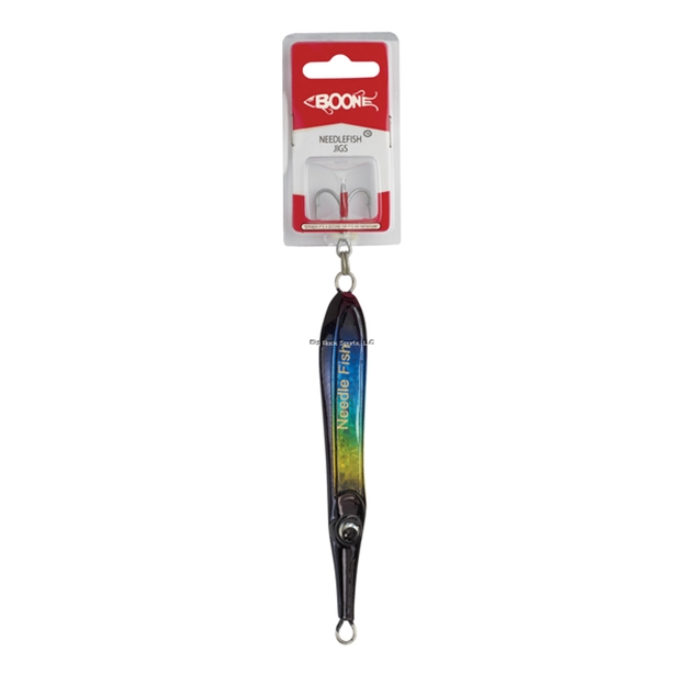 Picture of Boone Bait Co. Needlefish Jig, Dark Abalone, 3", 3/4 OZ