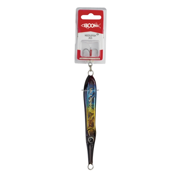 Picture of Boone Bait Co. Needlefish Jig, Dark Green  , 5.5", 2.5 OZ
