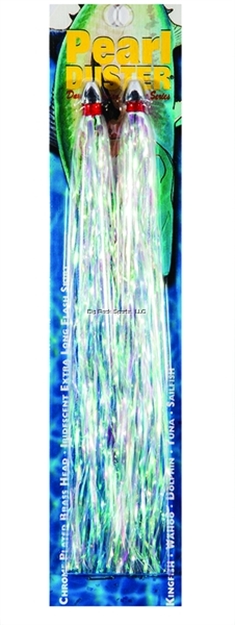 Picture of Boone Bait Co. Pearl Duster 2 Pk, Pearl, 6 3/4"