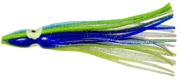 Picture of Boone Bait Co. Squid Skirt 4 1/4" 10 Pk, Purple Black, 4 1/4"