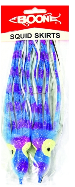 Picture of Boone Bait Co. Squid Skirt 9 1/2" 2 Pk, Gay Bob, 9 1/2"