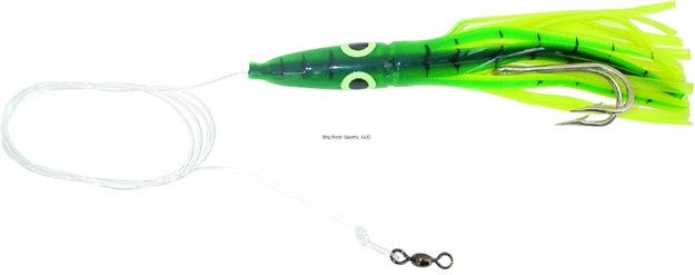 Picture of Boone Bait Co. Tuna Eyes Rigged Trolling Lure, 6 1/2", Dolphin