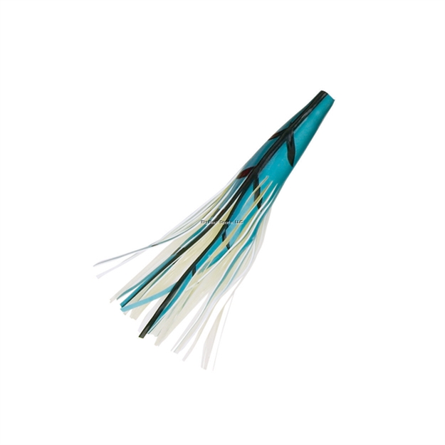 Picture of Boone Bait Co. Tuna Tail Weber Style Skirt  2 Pk, Green Mack, 5 1/2"