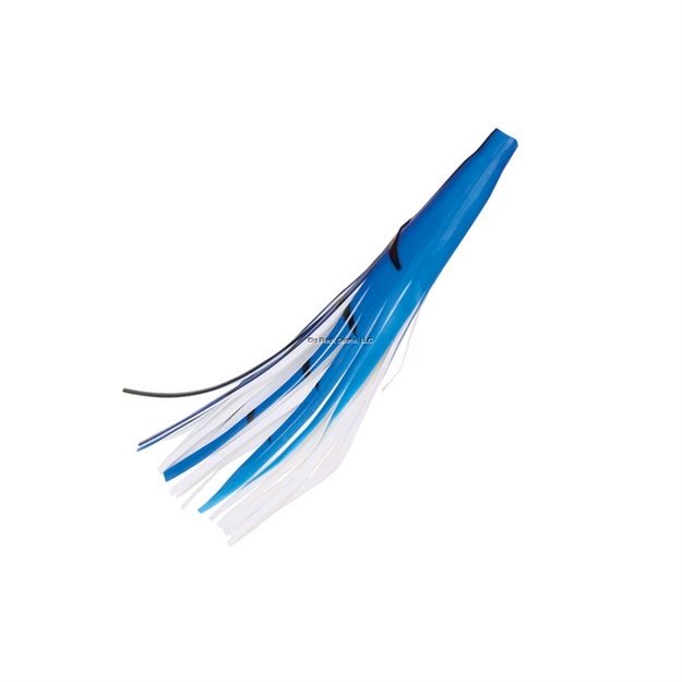 Picture of Boone Bait Co. Tuna Tail Weber Style Skirt 5 Pk, Blue Mack, 5 1/2"
