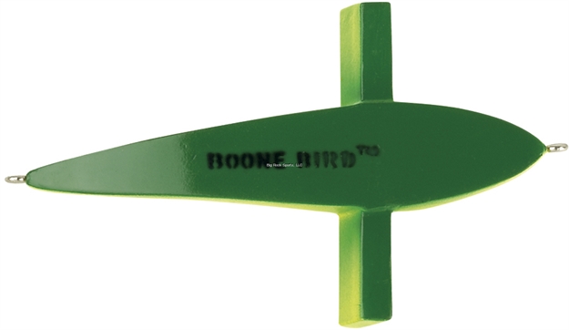Picture of Boone Bait Co. Unrigged Bird, 7", Green/Yellow