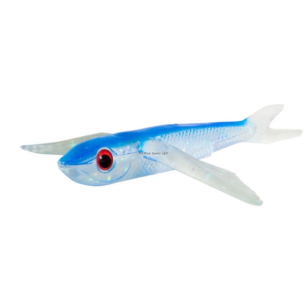 Picture of Boone Bait Co. Unrigged Flying Bird, Blue Clear, 8"