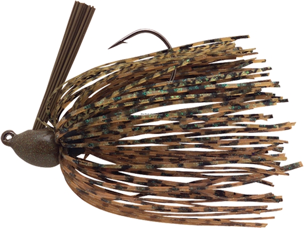 Picture of Booyah Baby Boo Jig, 5/16 Oz, 3D Green Pumpkin, Sinking