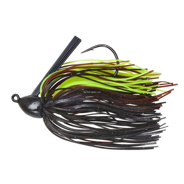 Picture of Booyah Baby Boo Jig 5/16Oz Blk/Blk Brn Chart