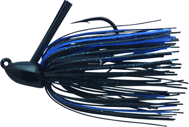 Picture of Booyah Boo Jig, 3/8 Oz, Black/Blue