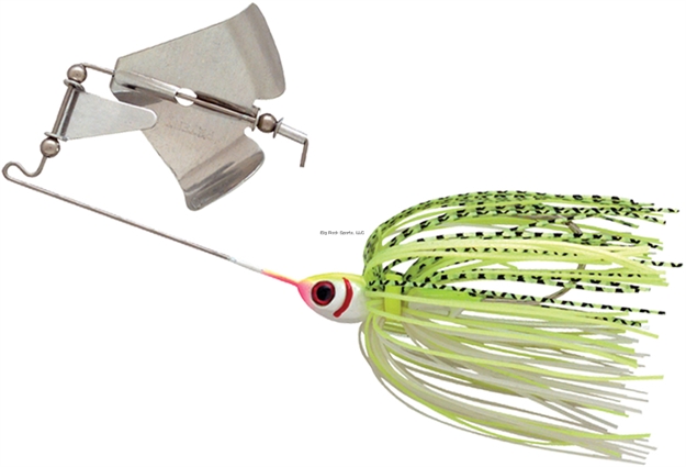 Picture of Booyah Buzz Bait, 3/8 Oz, White/Chartreuse Shad
