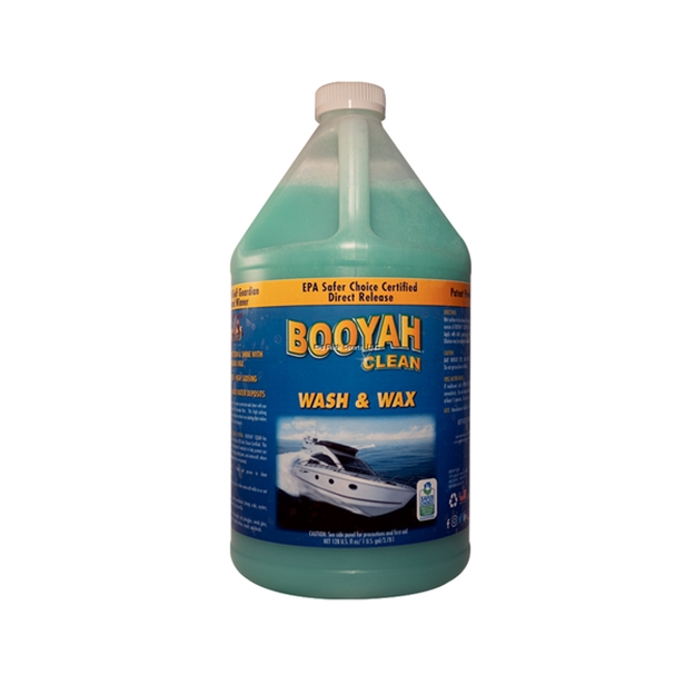 Picture of Booyah Clean Wash & Wax Gallon, Fortified With Carnuaba Wax, Epa Safer Choice Direct Release Detergent
