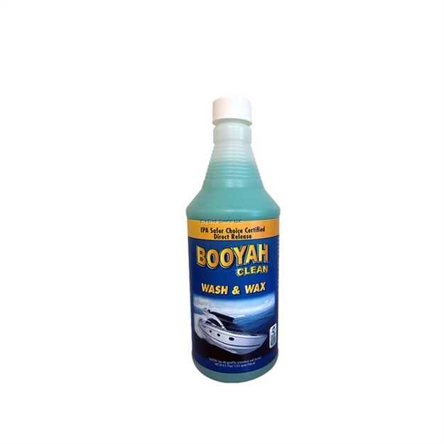 Picture of Booyah Clean Wash & Wax Quart, Fortified With Carnuaba Wax, Epa Safer Choice Direct Release Detergent