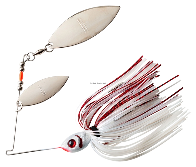 Picture of Booyah Double Willow Blade Spinnerbait, 1/2 Oz, Wounded Shad
