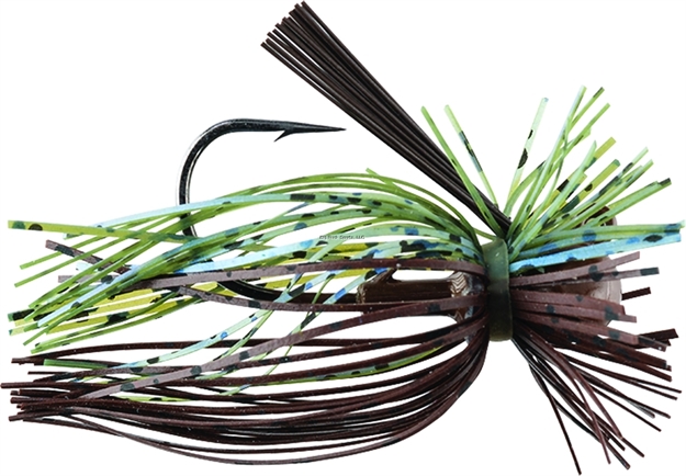 Picture of Booyah Finance Jig, 1/2 Oz, 3/0 Hook, Juice,2/Pack