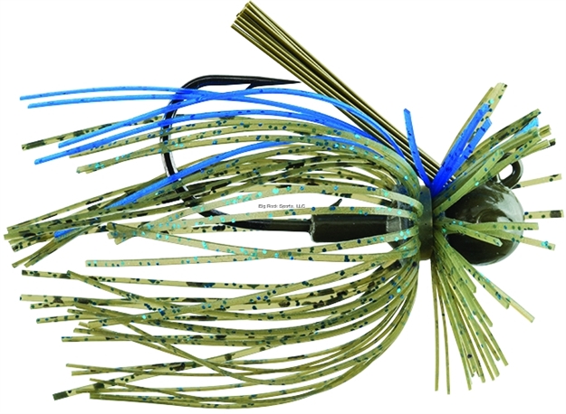 Picture of Booyah Finance Jig, 3/8 Oz, 3/0 Hook, Lights Out,2/Pack
