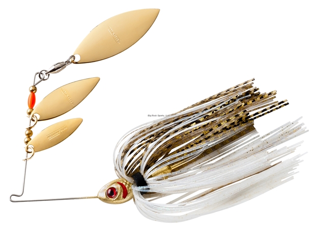 Picture of Booyah Mini Shad Spinnerbait, 3/16 Oz, Gold/Golden Shiner