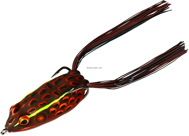 Picture of Booyah Pad Crasher Hollow Body Frog, 2 1/2", 1/2 Oz, Sunburn