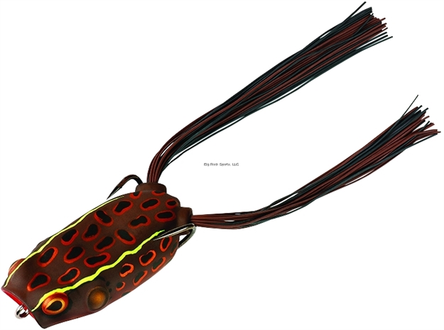 Picture of Booyah Poppin' Pad Crasher Hollow Body Frog, 1/2 Oz, Sunburn