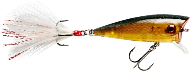 Picture of Booyah Prank Popper/ Diver, 5/16Oz, 2.31", 0-2Ft, #6 Trebles, Summer Gill