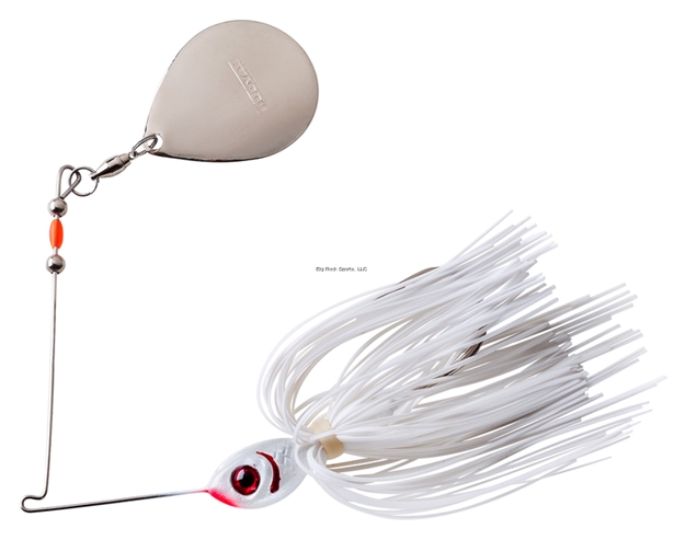 Picture of Booyah Single Colorado Spinnerbait, 1/4 Oz, Snow White