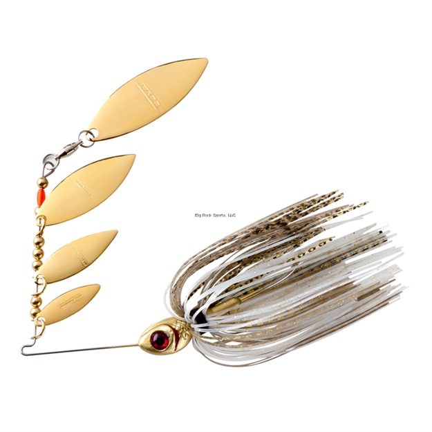 Picture of Booyah Super Shad 3/8 OZ Golden Shiner 4-Blade