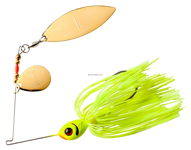 Picture of Booyah Tandem Blade Spinnerbait, 1/4 Oz, Chartreuse