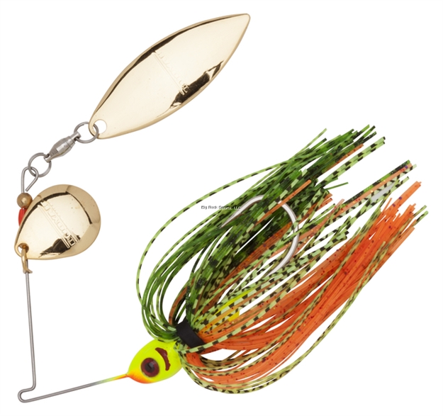 Picture of Booyah Tandem Blade Spinnerbait, 1/4 Oz, Chartreuse Perch