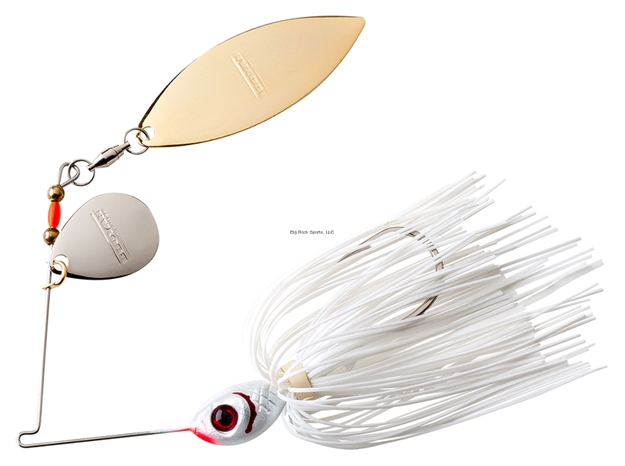 Picture of Booyah Tandem Blade Spinnerbait, 1/4 Oz, Snow White